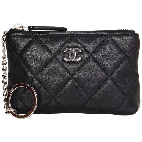 chanel keychain coin purse|chanel coin purse wallet.